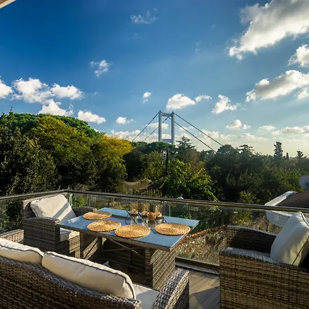Bosphorus View Duplex W Terrace In Ortakoy *